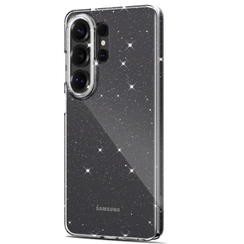 Etui pokrowiec na Samsung Galaxy S26 Ultra FlexAir - przezroczysto brokatowy