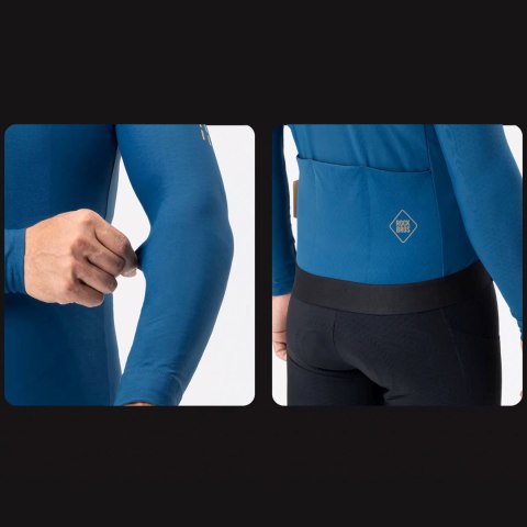 Kurtka rowerowa Diamond jesień/zima rozmiar XXXL - niebieska
