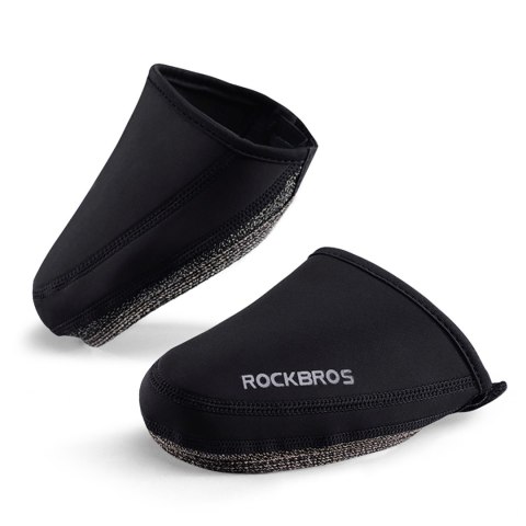 Noski na buty wiatroodporne docieplające 39-45 cm - czarne