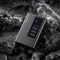 Pompka akumulatorowa kompresor LED 420mAh 120 psi - czarna