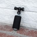 Pompka rowerowa CO2 głowica zawór ze stopu aluminium bez naboju kompatybilna z Presta Schrader
