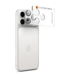 Szkło na obiektyw do iPhone 17 Pro Optik Pro XL - srebrne