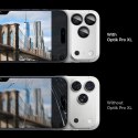 Szkło na obiektyw do iPhone 17 Pro Optik Pro XL - srebrne
