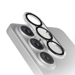 Szkło ochronne na tylną kamerę do Samsung Galaxy S26/S26 Plus z czarną ramką