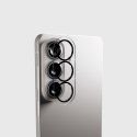 Szkło ochronne na tylną kamerę do Samsung Galaxy S26/S26 Plus z czarną ramką