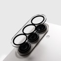 Szkło ochronne na tylną kamerę do Samsung Galaxy S26/S26 Plus z czarną ramką