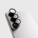 Szkło ochronne na tylną kamerę do Samsung Galaxy S26/S26 Plus z czarną ramką