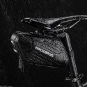 Torba rowerowa podsiodłowa o sztywnej konstrukcji 1.5L - czarna