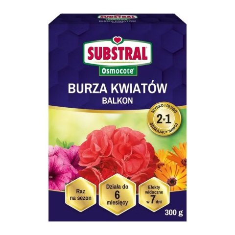 Nawóz Substral Osmocote 2w1 Burza Kwiatów 300g