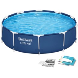 Basen ogrodowy stelażowy 305 x 76 cm Bestway 56677
