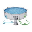 Basen ogrodowy stelażowy 305 x 76 cm zestaw 9w1 Bestway 56408