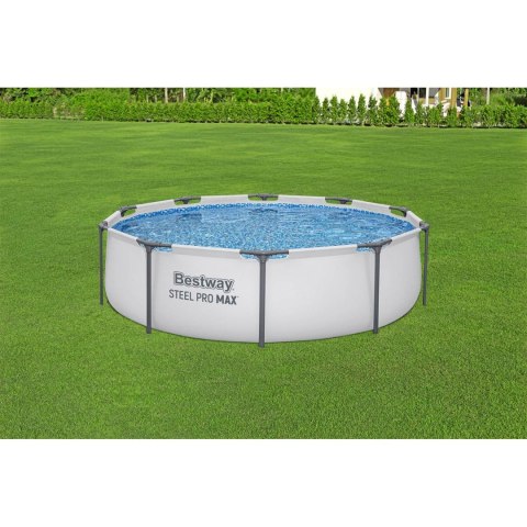Basen ogrodowy stelażowy 305 x 76 cm zestaw 9w1 Bestway 56408
