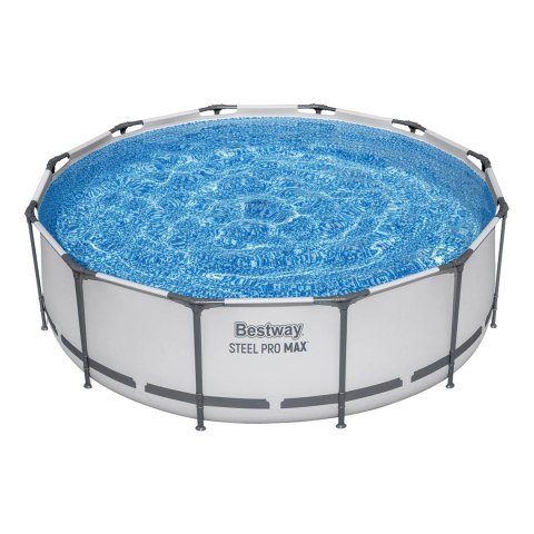 Basen ogrodowy stelażowy 366 x 100 cm zestaw 17w1 Bestway 56418