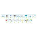 Basen ogrodowy stelażowy 366 x 76 cm 16w1 Bestway 56416