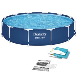 Basen ogrodowy stelażowy 366 x 76 cm Bestway 56706
