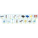 Basen ogrodowy stelażowy 404 x 201 x 100 cm 18w1 56442 Bestway