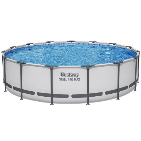 Basen ogrodowy stelażowy 457 x 107 cm zestaw 11w1 Bestway 56488