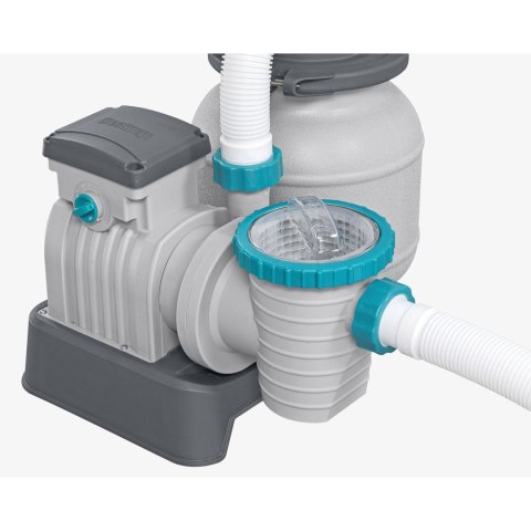 Pompa piaskowa 6056 l/h + piasek 25kg Bestway 58497