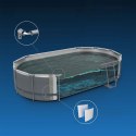 Basen ogrodowy stelażowy 305 x 200 x 84 cm 17w1 Bestway 5614A