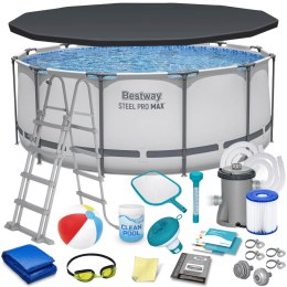 Basen ogrodowy stelażowy 366 x 122 cm 18w1 Bestway 56420