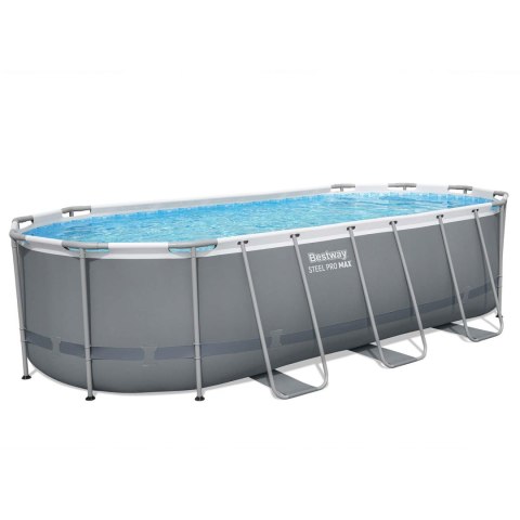 Basen ogrodowy stelażowy 549 x 274 x 122 cm 12w1 Bestway 56710