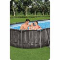 Basen ogrodowy stelażowy 610 x 366 x 122 cm 12w1 Bestway 5611R