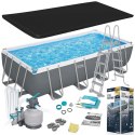 Basen stelażowy ogrodowy 549 x 274 x 122 cm 12w1 Bestway 56466N