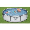 Basen ogrodowy stelażowy 305 x 76 cm 17w1 Bestway 56408