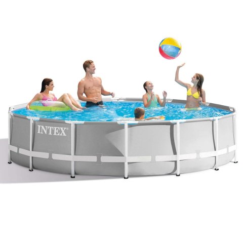 Basen ogrodowy stelażowy 427x107 zestaw 12w1 INTEX 26720