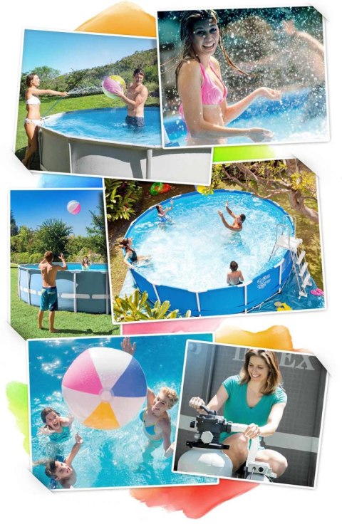 Basen ogrodowy stelażowy 457 x 122 cm 12w1 INTEX 28242