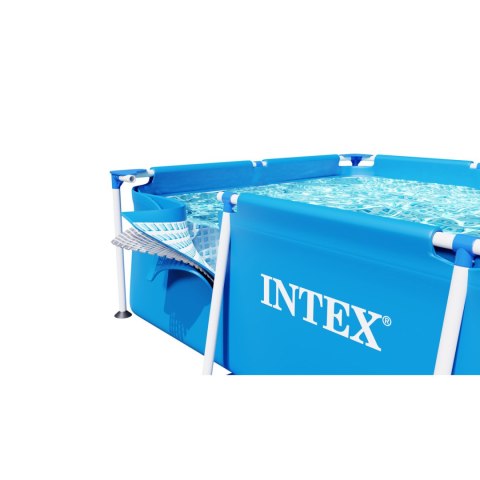 Basen ogrodowy stelażowy 300 x 200 x 75 cm 15w1 INTEX 28272 + maszynka do baniek GRATIS