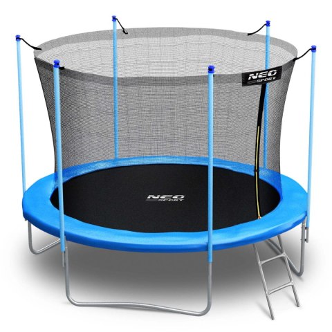 Trampolina ogrodowa 10ft/312cm z siatką wewnętrzną i drabinką