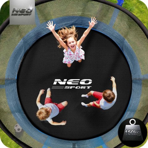 Trampolina ogrodowa 10ft/312cm z siatką wewnętrzną i drabinką