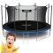 Trampolina ogrodowa 15ft/465cm z siatką wewnętrzną i drabinką Neo-Sport