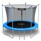 Trampolina ogrodowa 8ft/252cm siatka wewnętrzna i drabinką