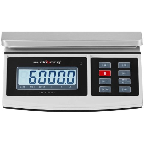 Waga pocztowa paczkowa LCD 21 x 27 cm 6 kg / 0.2 g