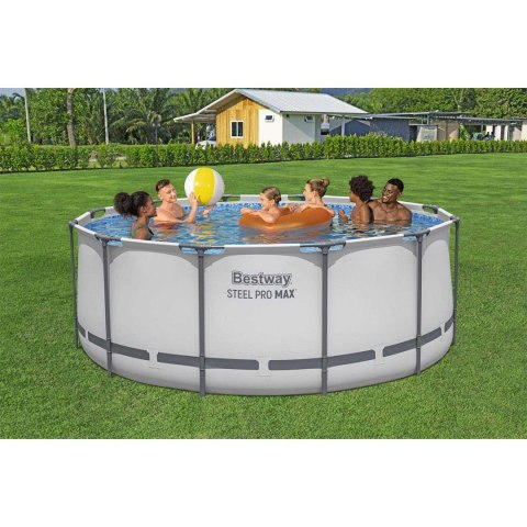 Basen ogrodowy stelażowy 366 x 122 cm 6w1 Bestway 56420