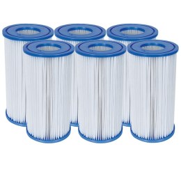 Filtr do pompy filtrującej Typ III - komplet 6 SZT Bestway 58012