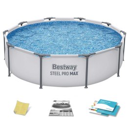 Basen ogrodowy stelażowy 305 x 76 cm 4w1 Bestway 56406