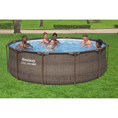 Basen ogrodowy stelażowy 366 x 100 cm 10w1 Bestway 56709