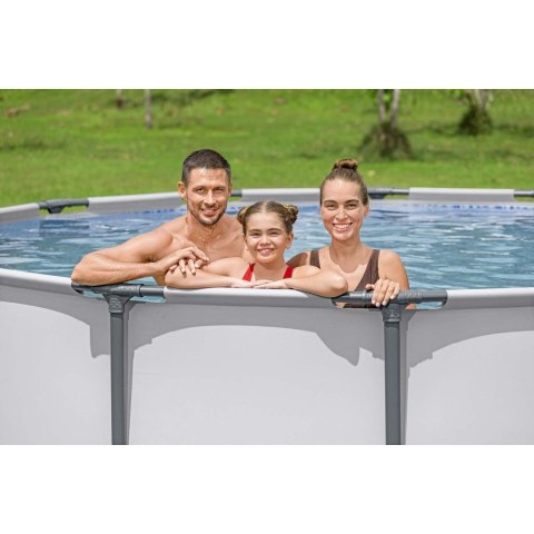 Basen ogrodowy stelażowy 427 x 122 cm 12w1 Bestway 5612X