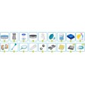 Basen stelażowy ogrodowy 457 x 107 cm 18w1 Bestway 56488