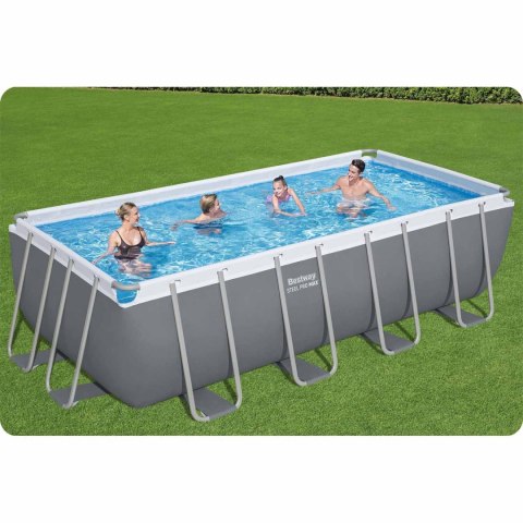 Basen stelażowy ogrodowy 488 x 244 x 122 cm 12w1 Bestway 56670