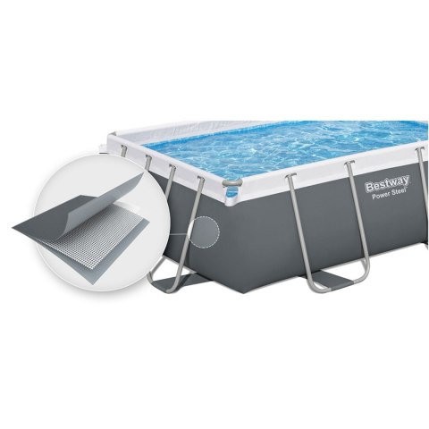 Basen ogrodowy stelażowy 282 x 196 x 84 cm 16w1 Bestway 56629N