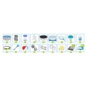 Basen ogrodowy stelażowy 366 x 122 cm 18w1 Bestway 56420