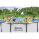 Basen ogrodowy stelażowy 396 x 122 cm 11w1 Bestway 5618W