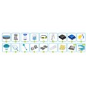 Basen ogrodowy stelażowy 427 x 107 cm 17w1 Bestway 5614Z