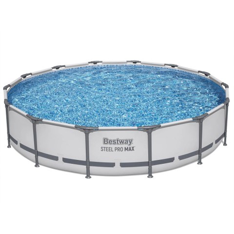 Basen ogrodowy stelażowy 427 x 84 cm 17w1 Bestway 56595 + maszynka do baniek GRATIS