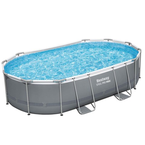 Basen ogrodowy stelażowy 488 x 305 x 107 cm 18w1 Bestway 56448 + maszynka do baniek GRATIS