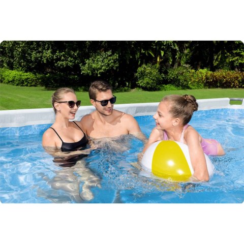 Basen ogrodowy stelażowy 640 x 274 x 132 cm 11w1 Bestway 5612B